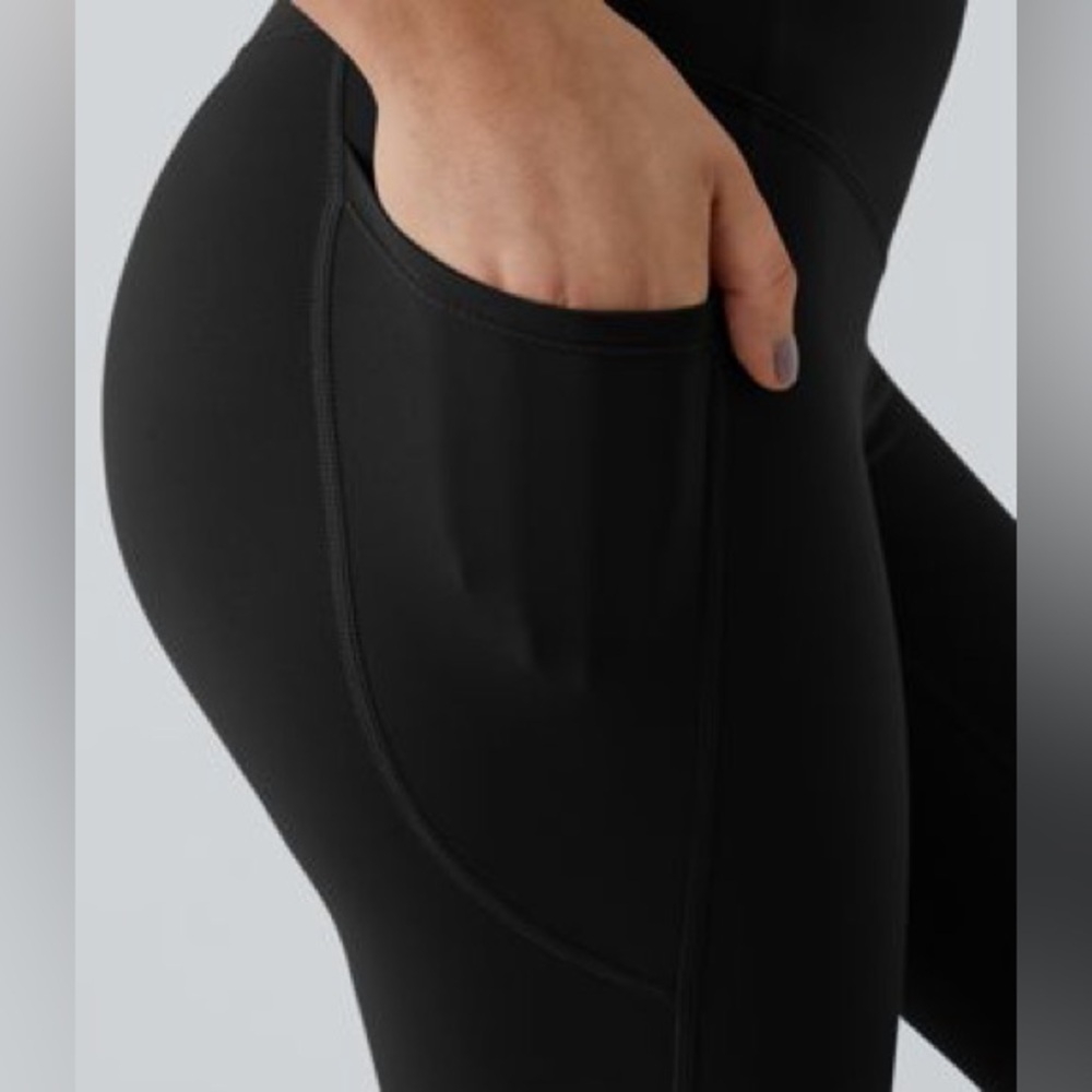 Halara UltraSculpt High Waisted Tummy Control 7/8 Leggings Black Size Small NWOT - Picture 5 of 12